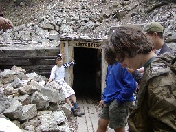 The entrance to the Contention Mine